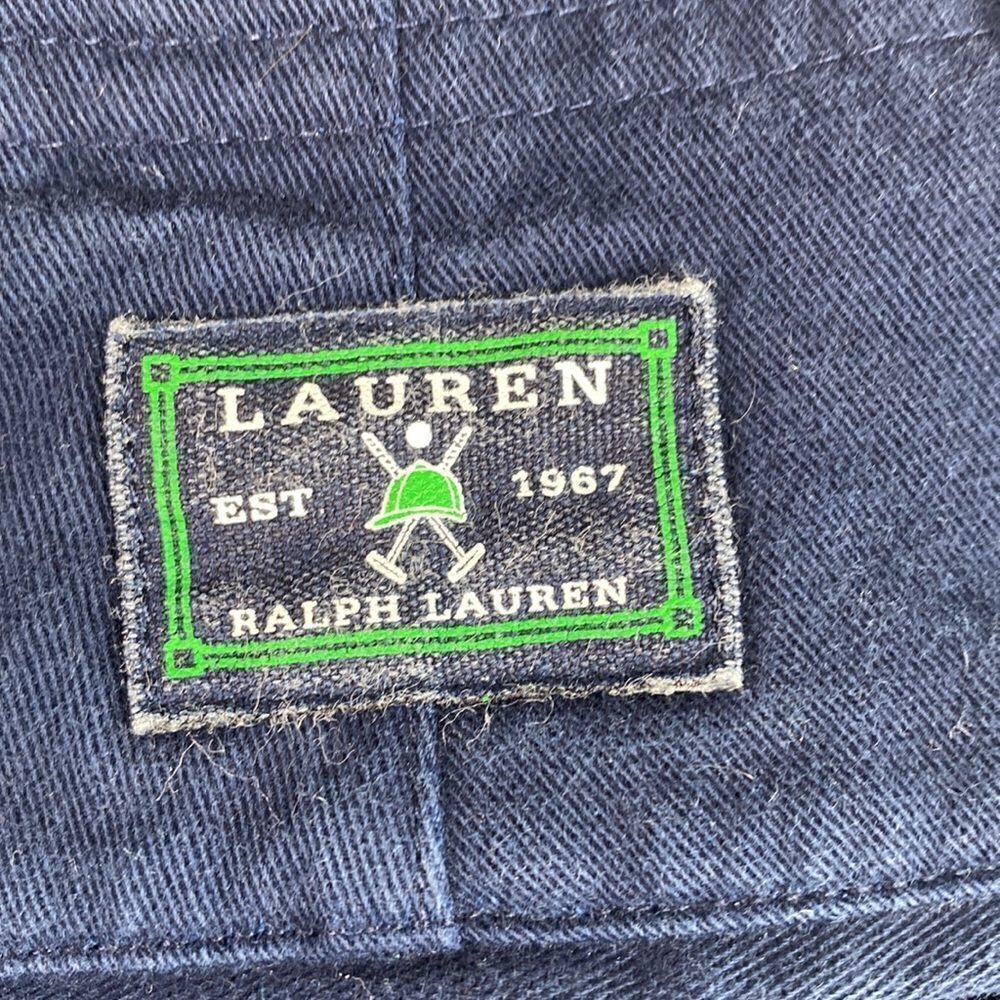 Lauren Ralph Lauren Vintage navy blue Chino cuffed shorts size 8P - Picture 4 of 9